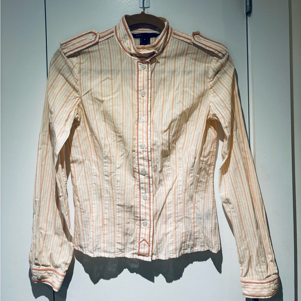 Marc Jacobs soft pink button down top